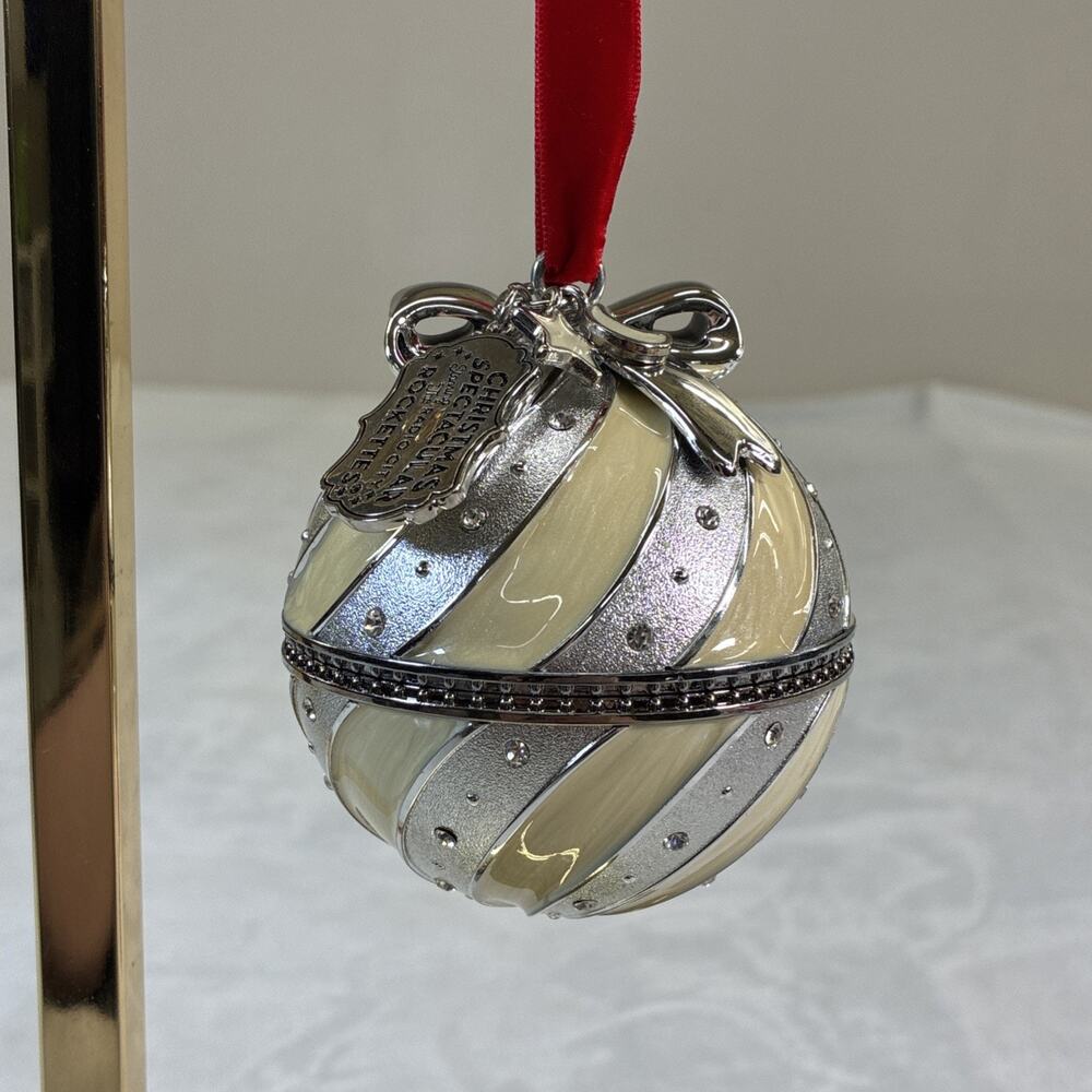 PANDORA 2018 Limited Edition Radio City Rockettes Christmas Ornament Charity